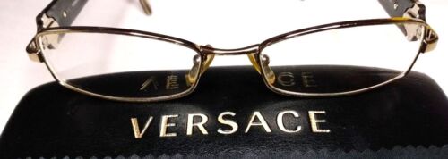 VERSACE VE 1139 1221 EYEGLASS FRAMES - PLATINUM MARBLE/GOLD - 50-16-135 - ITALY