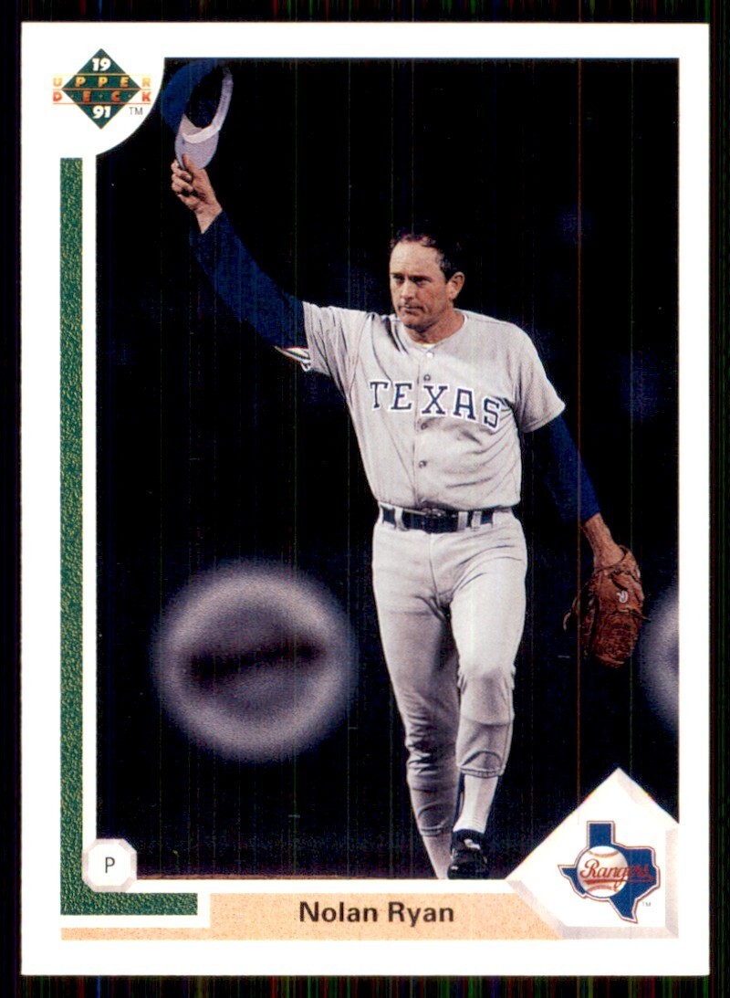 1991 Upper Deck #345 Nolan Ryan Texas Rangers