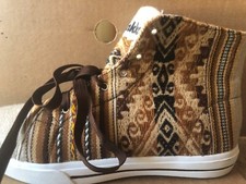 Inkkas Desert Nomad High Top Womens Size 9 Men 7 Tribal Rare Style New In Box