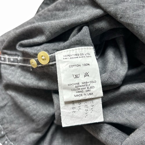 Engineered Garments Pullover Short Short Sleeve Polka Dot Nepenthes New York - Picture 10 of 12