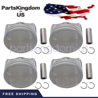 new Standard size Complete Piston Set fit Kia Forte 1.8L L4 DOHC 16v 12-16