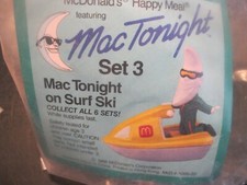 Mac Tonight "Mac Tonight on Surf Ski" NIP McDonald's 1988