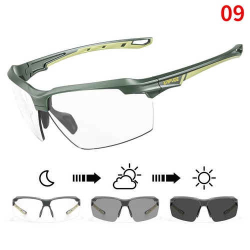 Fahrradbrille Selbsttönend Herren Photochrome Sonnenbrille Damen MTB Sportbrille - Bild 17 von 17