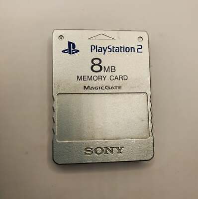 Sony Playstation 2 PS2 Official OEM MagicGate 8mb Memory Card Genuine  SCPH-10020