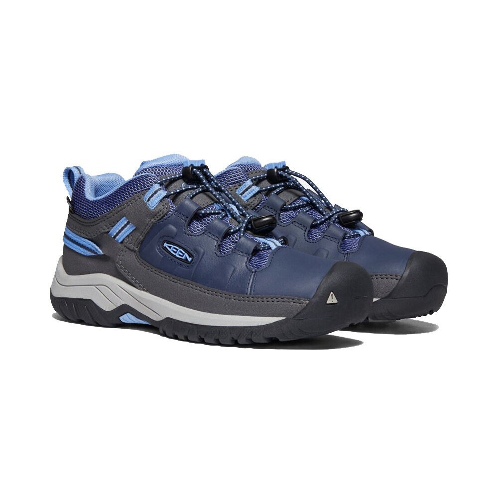 Scarpe da trekking impermeabili Keen Big Kids Targhee notti blu blu della taglia 6