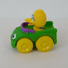 Big Bird 2011 Hasbro 4" Action Figure Car Sesame Street Workshop Green Purple