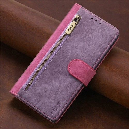 Skin Feel Zip Wallet Case Phone Case Cover for Huawei Honor 200 100 90 80 70 60 - Picture 6 of 17