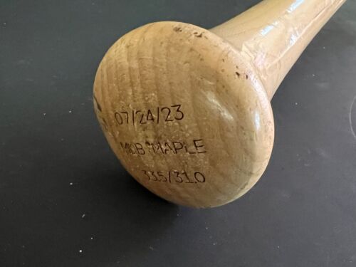 Nazzan Zanetello Boston Red Sox handsigniert 2023 Game Used Cracked Bat _ - Bild 7 von 7