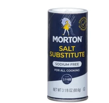 Morton Salt Substitute, 3.125 Ounce (Pack of 6)