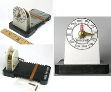 Vintage 1960s TRADESHIP Japan 1/24 1/32 Slot Car Check-The-Revs Wheel RPM Tester