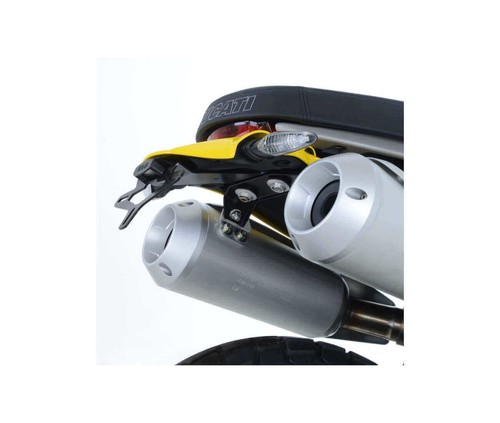 Ducati 1100 Scrambler-18/21- Soporte de Placa R&G RACING / LP0256BK - Imagen 3 de 4