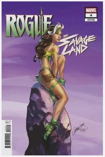 ROGUE THE SAVAGE LAND #4  MARVEL COMICS 2025 J SCOTT CAMPBELL VARIANT NM
