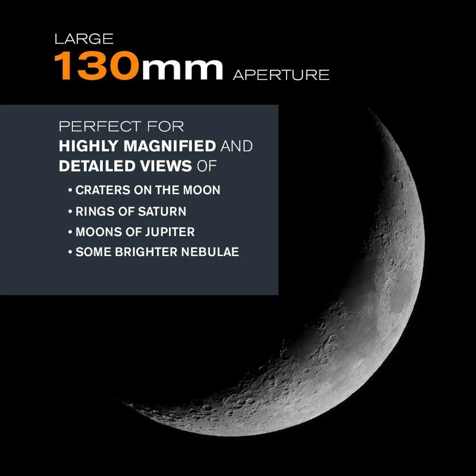 Celestron - NexStar 130SLT Computerized Telescope - Compact and Portable - Image 3 of 4