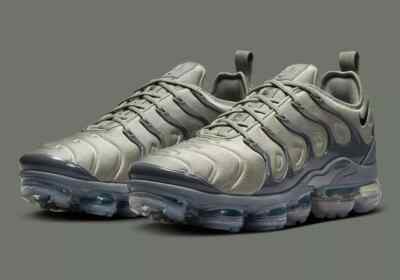 Air Vapormax Plus Men Multi Sz Dark Stucco/White-Dark Grey AT5681 001 Fast Ship