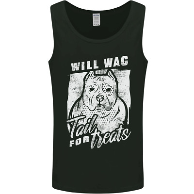Staffordshire Terrier Wag Für Snacks Lustig Herren Tanktop