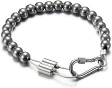 Flag Pole Beaded Retainer Ring, Adjust Length 304 Stainless Steel Flagpole Weigh