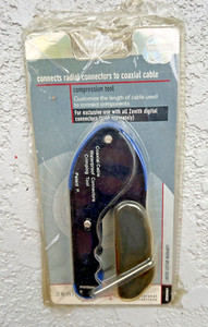Coaxial Cable Waterproof Connectors Crimping Tool For Compression RG-59, RG-6