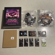 HUGE LOT RARE Unstable Games Casting Shadows Kickstarter Exclusive Addon Bundle