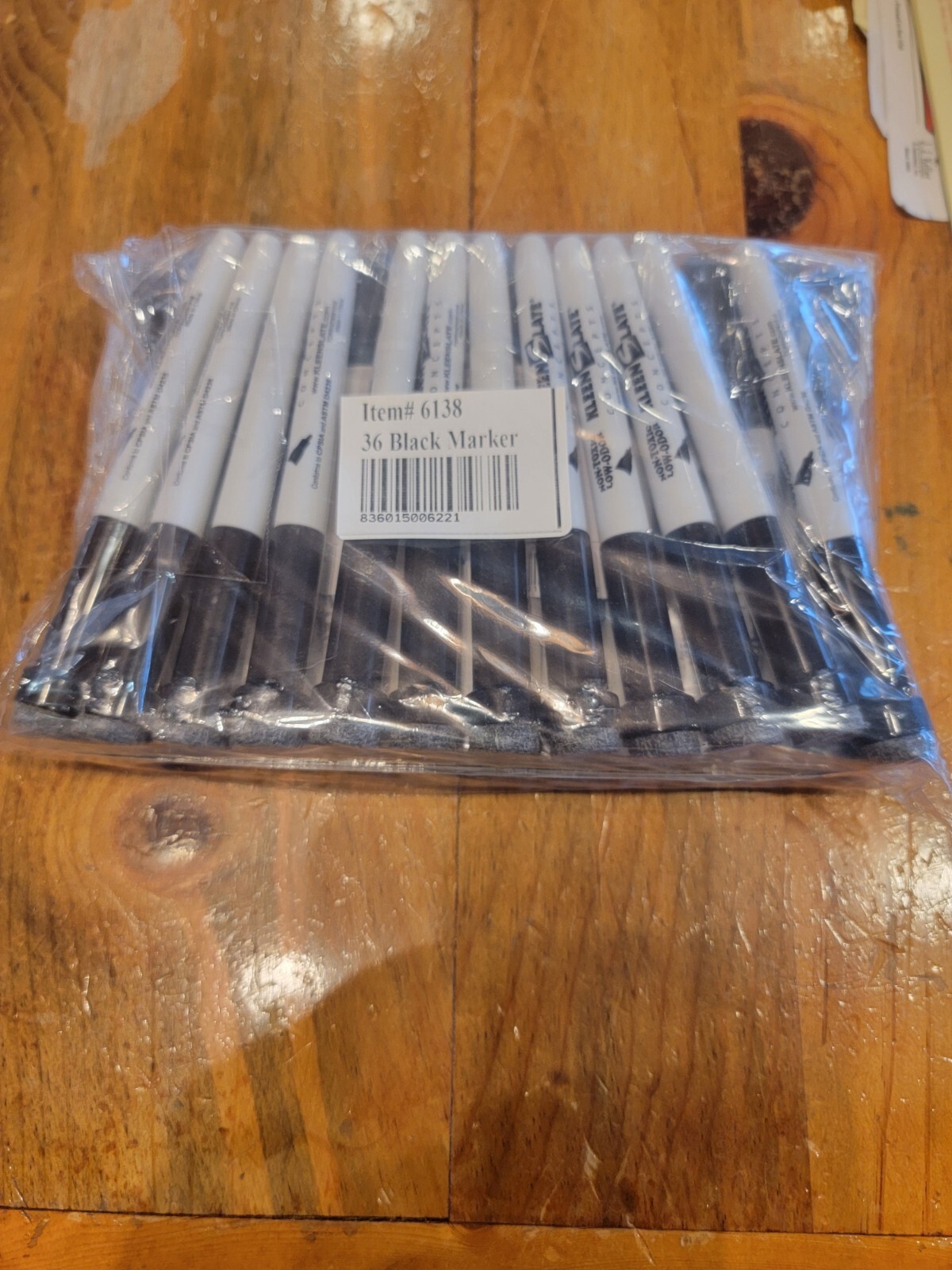 With Eraser, Black, Pack Of 36