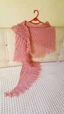 Shawl, scarf, cape handmade light and very beautiful