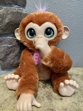 Hasbro Furreal Friends Check Up Zandi Interactive Electronic Monkey Pet 9" 2017