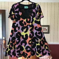 Judith March multicolor a-line shift dress size S