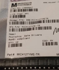 Lot of 12: Microchip MIC4127YME-TR