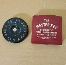 The Master Key Chromatic Pitch Instrument 13 Keys A440 WM Kratt Co