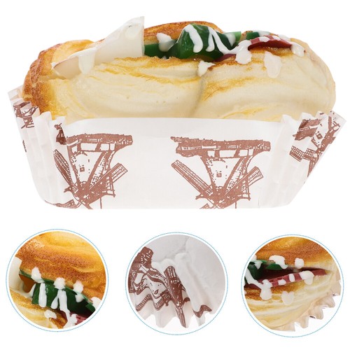 Simulated Salad Bread Artificial Bread Model Photo Prop Decorative Bread Prop - Zdjęcie 9 z 12