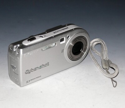 Sony Cyber-shot DSC-P100 5.1MP Digital Camera - Silver #5519