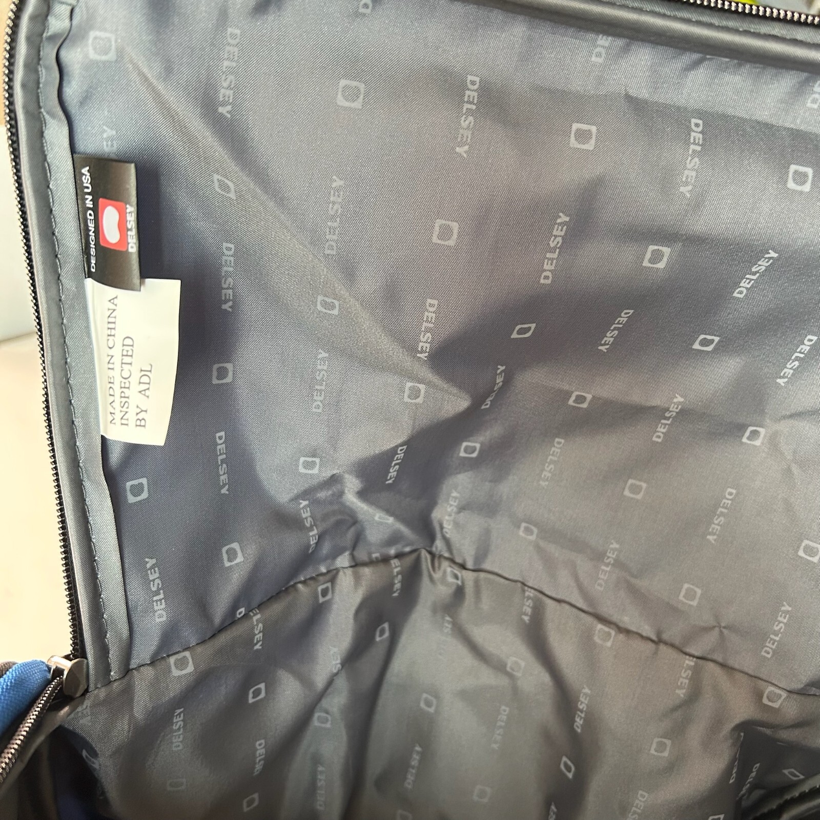 Delsey Luggage Helium Sky Personal Bag Duffel Blue 2791902 Travel Tote