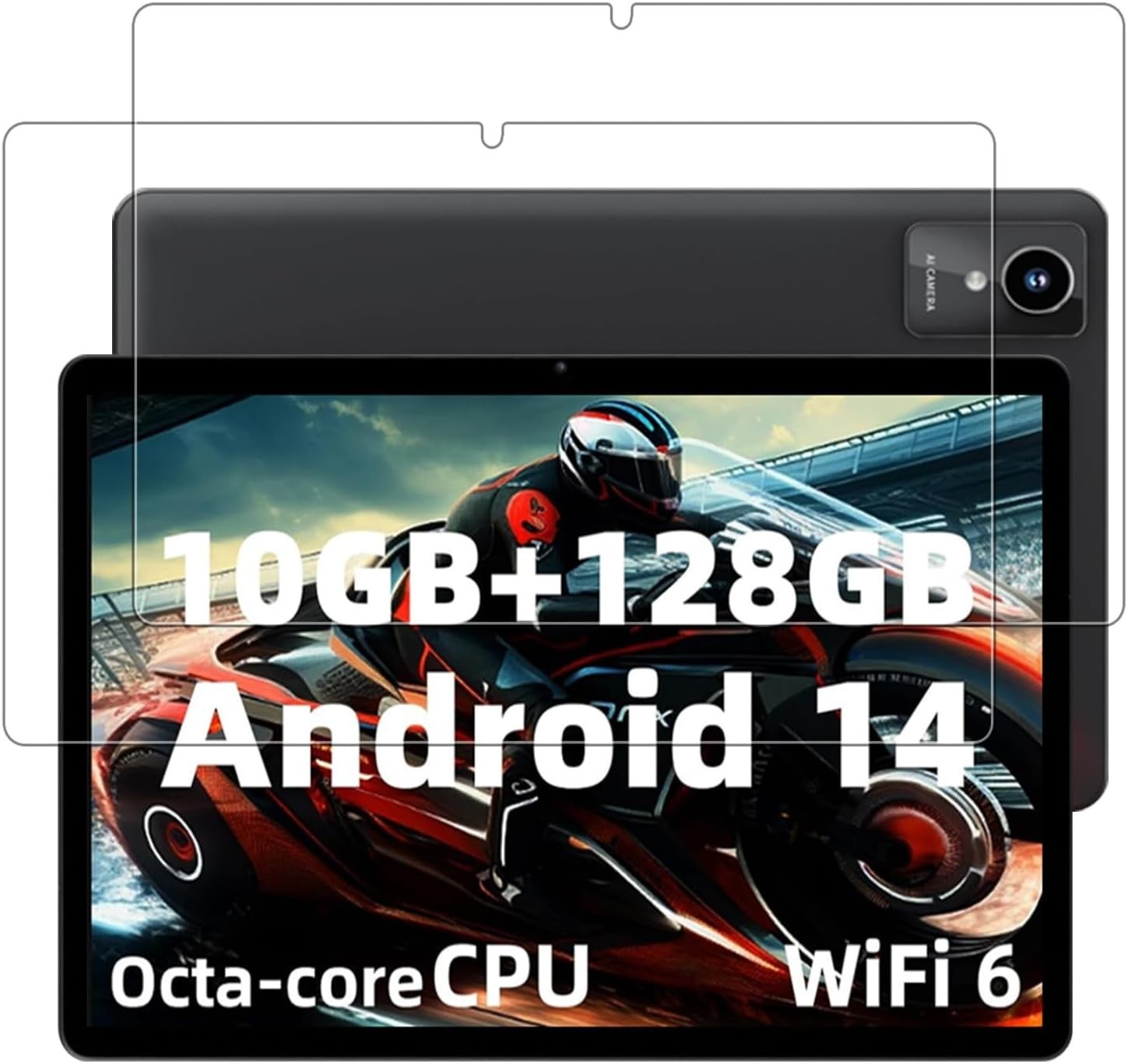 (2 Pack) Aobante 10 Inch Tablet Android 15 10.1" Screen Prot