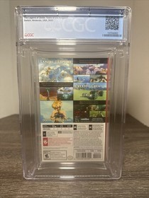 Zelda Tears of the Kingdom Nintendo Switch Sealed 1st Print CGC 9.9 A++ Graded