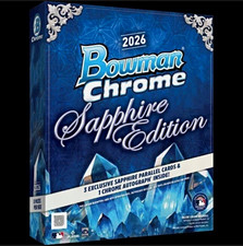 BRAND NEW 2026   Bowman Chrome Baseball Sapphire Edition - Hobby Box