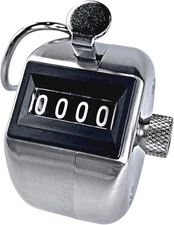 Professional Stainless Steel H-102 4-Digit Handheld Tally Counter