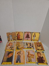 1930's, Shirley Temple, "WHEATIES" Cereal Box Panel  Set (12) Scarce Vintage