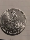 1985 Engelhard American Prospector Vintage Silver Round * 1 oz Fi