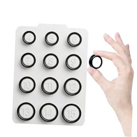 Compatible with Oura Ring Gen 4 Sizing Kit,Size4 to 15 Fit for