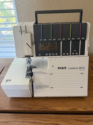 Pfaff creative coverlock 4874 Serger Overlock Sewing Machine (Please read)