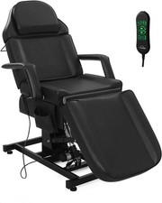 Fully Electric Salon Facial Bed Chair Massage Tattoo Lash Waxing Table Black