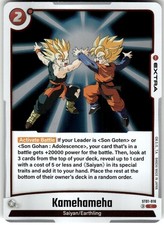 Kamehameha ST01-016 Foil Dragon Ball Super NM Fast Ship
