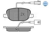 Neu - Meyle 0252381118 Bremsbelagsatz, Scheibenbremse FüR Alfa Romeo
