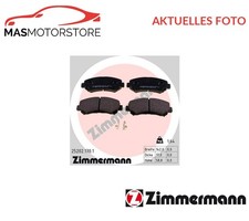 SATZ BREMSBELÄGE BREMSKLÖTZE VORNE ZIMMERMANN 252021701 P FÜR SUZUKI KIZASHI