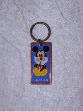 Porte-Clés En Métal Design Walt Disney World Mickey Mouse Stephan Vintage