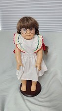Local artisan made American girl doll sized off brand Molly Birthday Dress