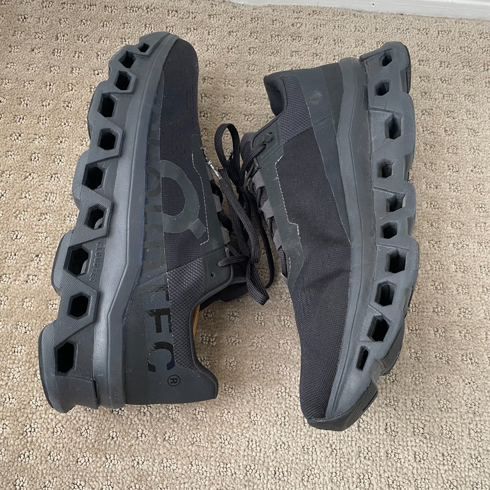 On Cloud CloudMonster Athletic All Black Running … - image 14