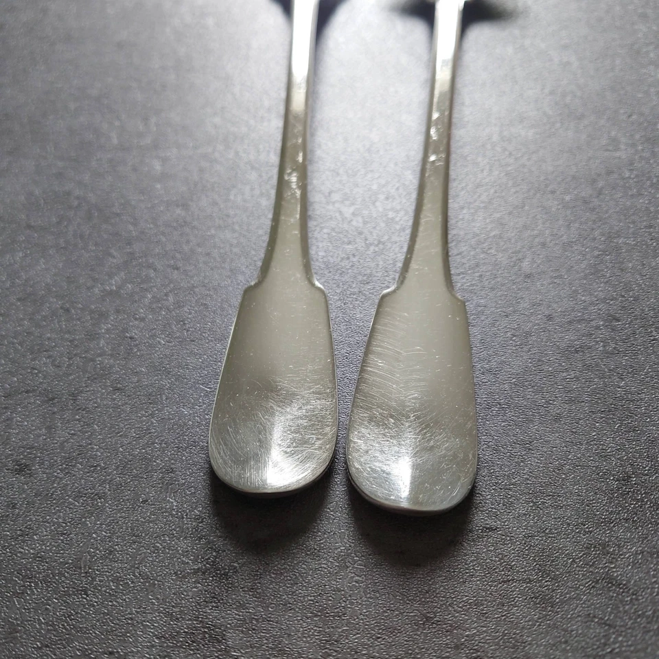 Juego de servir Christofle Cluny tenedor cuchara cubiertos placa de plata excelente Foto 3 de 4