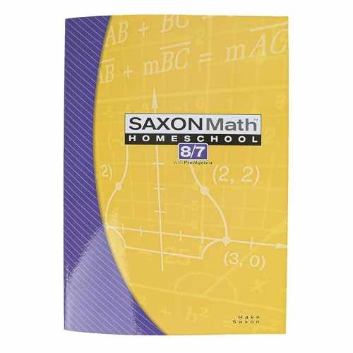 Saxon Math 8/7: Homeschool Student - Paperback, by Hake Stephen ...