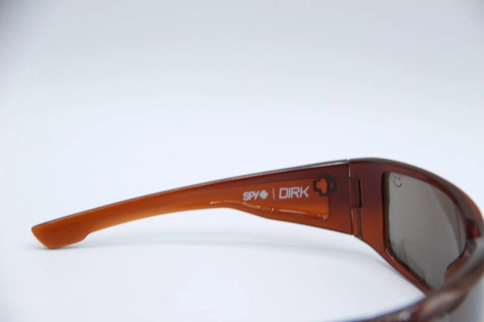 ÓCULOS DE SOL SPY OPTICS MARROM ESCURO POLARIZADO AUTÊNTICO 64-16 - Imagem 3 de 4