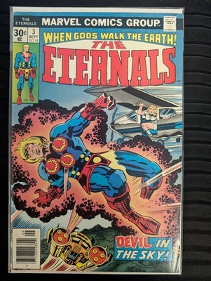 The Eternals #3 (Marvel Comics 1976) See Pics For Condition 